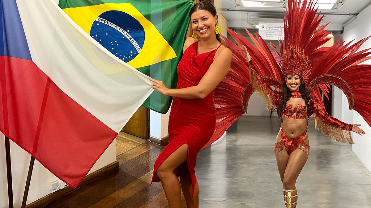 Sexy tanečnice StarDance  rozproudila konzulát v Sao Paulu: Veronika Lálová vystupovala v nejodvážnějším kostýmu vůbec
